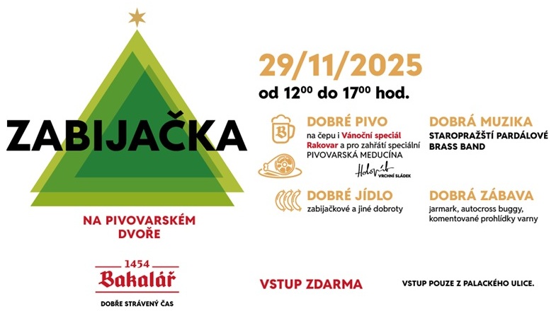 Tradičná zabíjačka na pivovarskom dvore Bakalář